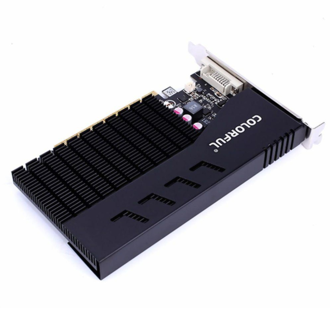 Видеокарта Colorful GT710 NF 1GD3-V 1GB GDDR3 64bit VGA DVI HDMI PASSIVE RTL