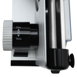 Ломтерезка RAGEX R2101-000 с регулировкой толщины нарезки, 160 Вт, черный