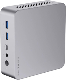 Неттоп Digma Pro Minimax X5 i5 12600H (2.7) 16Gb SSD512Gb UHDG Windows 11 Pro GbitEth WiFi BT 100W серебристый (DPP5-ADXW06)