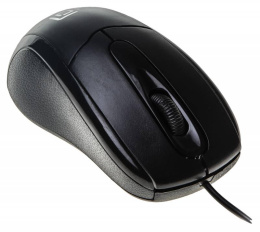 Мышь проводная Oklick 305M, оптическая, USB, 1000dpi, черный [412850]