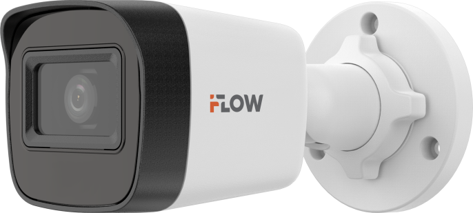 Камера IFLOW F-AC-2151 2.8mm 5Мп уличная цилиндрическая HD-TVI камера с ИК-подсветкой до 30м