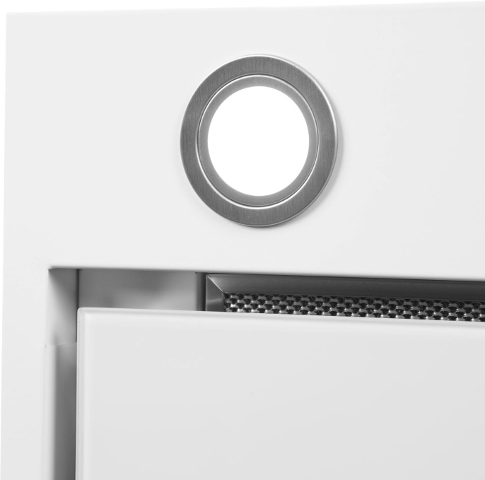 Вытяжка встраиваемая Hyundai HBB 6036 WG белый управление: кнопочное 1 мотор