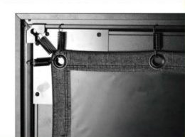 Экран на раме Cactus 81" 102x180см FrameExpert CS-PSFRE-180X102 16:9 настенный натяжной