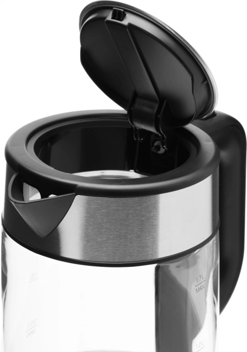 Чайник электрический Xiaomi Electric Glass Kettle RU, 1.7л, стекло/пластик