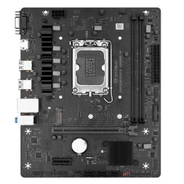 Материнская плата MAXSUN MS-Challenger H610M-R V2, LGA1700, H610, 2*DDR4, 3*SATA3, 1*M.2, USB 3.2, USB 2.0, 1*PCIEx16, 1*PCIEx1, VGA+HDMI, mATX