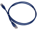 Патч-корд Lanmaster TWT-45-45-0.15-BL RJ-45 вил.-вилка RJ-45 кат.5E 0.15м синий ПВХ (уп.:1шт)