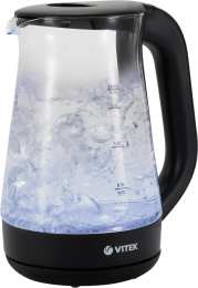 Чайник электрический Vitek VT-8803, 1.7л, стекло