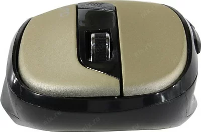 Манипулятор QUMO Wireless Optical Mouse Office Line Bronze M64 (RTL) USB 3btn+Roll 24361
