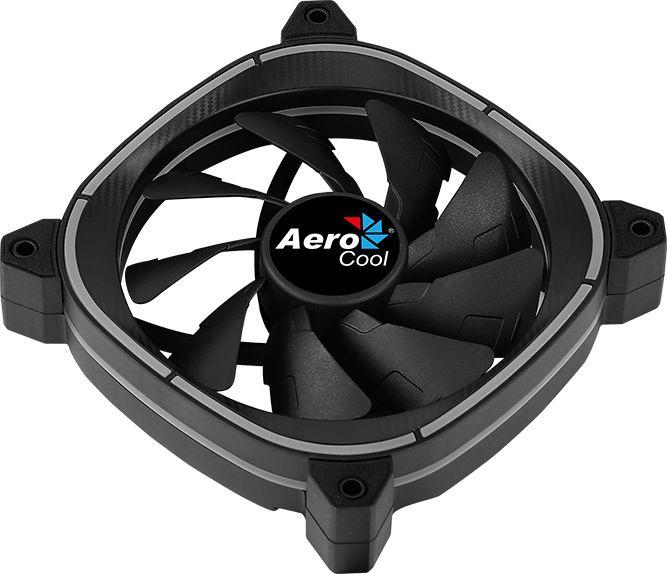 Вентилятор для корпуса AeroCool Astro 12 ARGB, 120мм, 1000rpm, 17.5 дБ, 6-pin, 1шт, Astro 12 ARGB