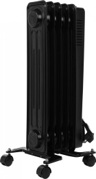 Радиатор масляный Ballu Classic BOH/CL-05BRN 1000Вт черный