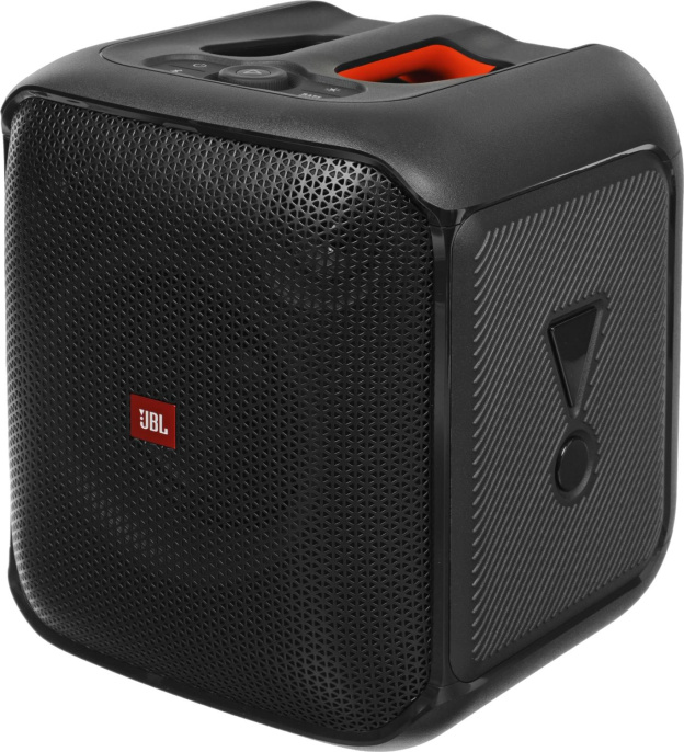 Музыкальный центр JBL PartyBox Encore Essential, 100Вт, Bluetooth, USB, черный, оранжевый