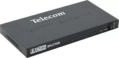 Разветвитель Telecom TTS5030 HDMI Splitter (1in - 8out) + б.п.