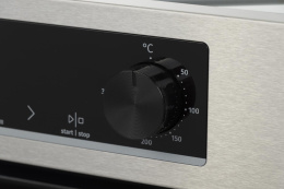 Духовой шкаф электрический Gorenje BOSB6737E06X, 77л, дверца с 2 стеклами, нержавеющая сталь/черный