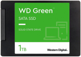 SSD накопитель WD Green WDS100T3G0A 1ТБ, 2.5", SATA III,  SATA