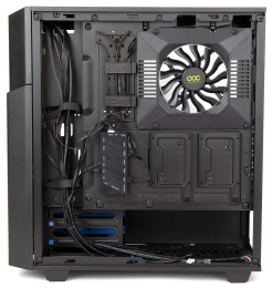 Корпус Hiper CC BG черный без БП ATX 2x120mm 2x140mm 2xUSB3.0 audio bott PSU