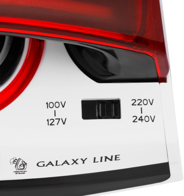 Утюг дорожный Galaxy Line GL 6137 1100Вт красный