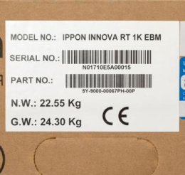 Батарея для ИБП Ippon Innova RT 1000 36V (12V/7Ah x 6) 438х85.5x436mm 22.2kg 2U 621783 