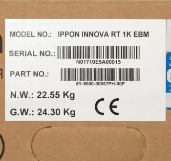 Батарея для ИБП Ippon Innova RT 1000 36V (12V/7Ah x 6) 438х85.5x436mm 22.2kg 2U 621783 