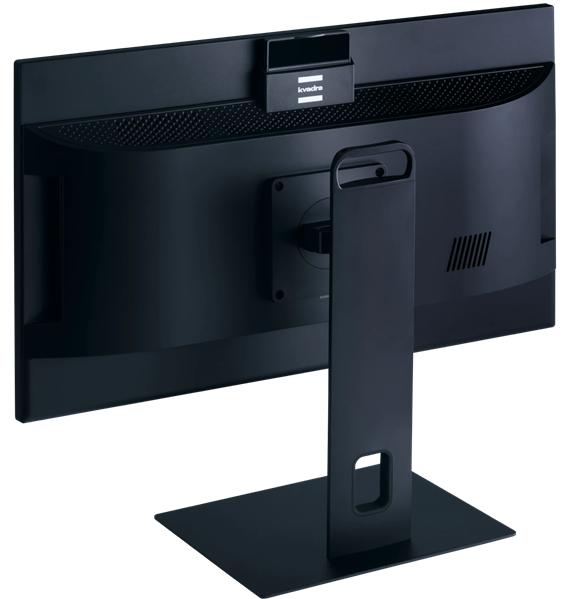 Моноблок Kvadra A20 NT 23.8" FHD(1920x1080) Core i5-13400, 16GB DDR4 (1x16Gb), SSD 512Gb, noDVD, HD Webcam, WiFi, BT, No Kb no Mouse, Black, noOS , 1Y Wty, МПТ