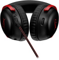 Наушники с микрофоном HyperX Cloud III черный/красный 1.2м мониторные оголовье 727A9AA