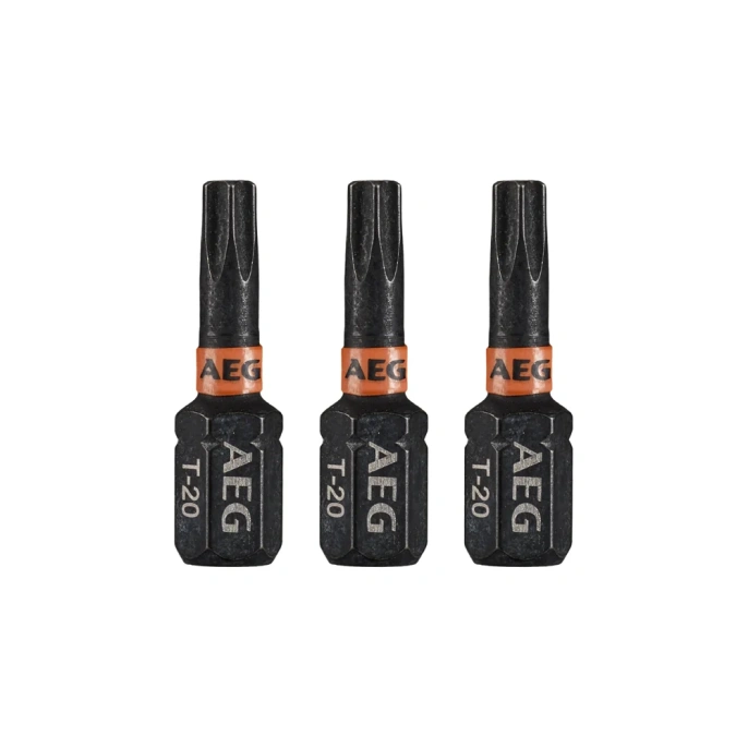 Биты ударные AAK253TX20 (3 шт; TX20; 25 мм) AEG 4932479174