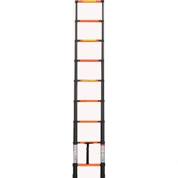 Телескопическая лестница ISMA алюминиевая бытовая 2.6м (9 ступ.) ISMA-UP260(56894)