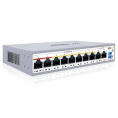 Wi-Tek WI-PCES210G, настраиваемый PoE 100Вт, порты 8FE PoE + 2GE, Easy Smart