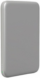 Внешний аккумулятор Magssory Core 5000mAh Титан (PBN003t) (совместимость с MagSafe, беспроводная зарядка: 15 Вт, поддержка беспроводной зарядки AirPods, порт Type-C, индикация заряда диодами)