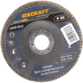 Диск лепестковый торцевой OXCRAFT 125х22,2 Р80 06021033