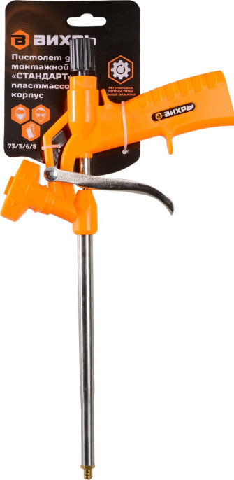 Пистолет для монтажной пены Вихрь 73/3/6/6