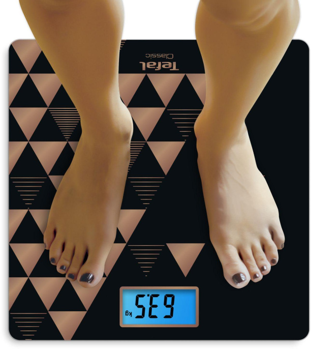 Напольные весы Tefal PP1540V0, до 160кг, цвет: рисунок [1830008095]