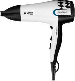 Фен Vitek VT-2299, 2200Вт, белый