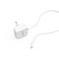 Сетевое зарядное устройство HAMA H-183318, 8-pin Lightning, 30Вт, 3A, белый [00183318]