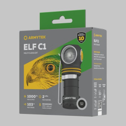 Фонарь Armytek Elf C1 USB-C Белый (F05003C)