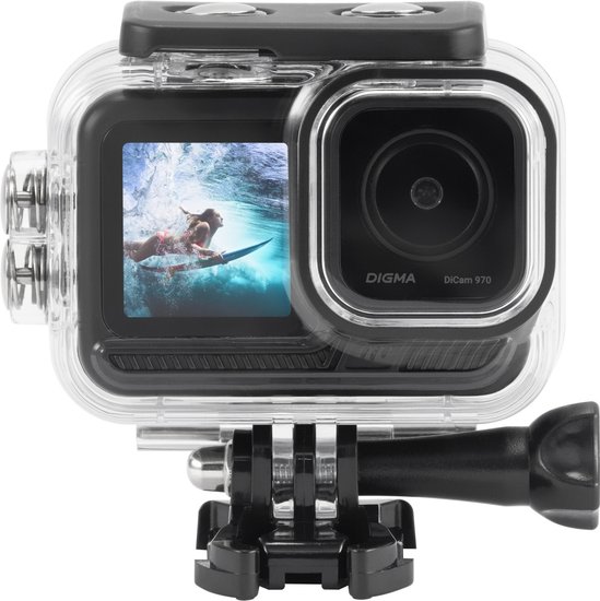 Экшн-камера Digma DiCam 970 1xCMOS 12Mpix черный