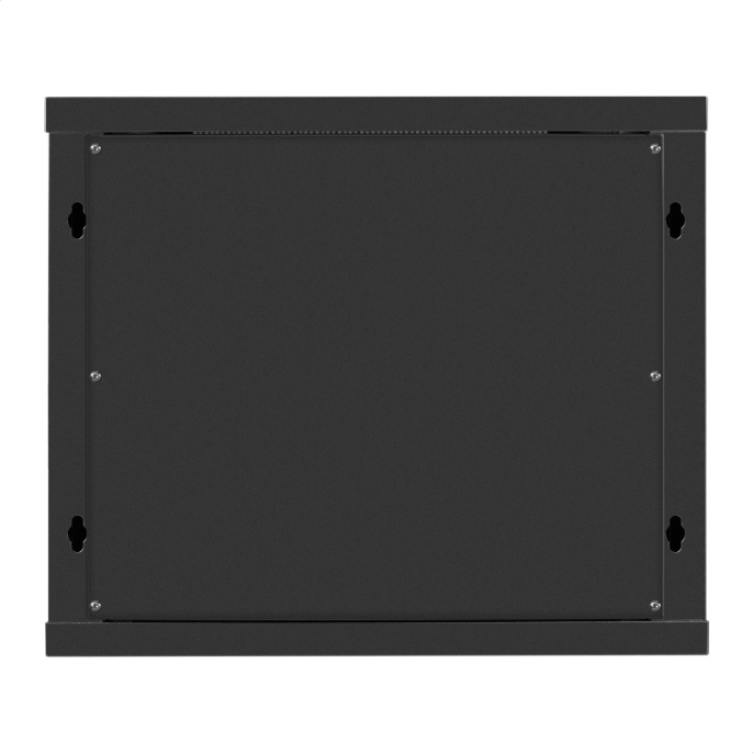 Шкаф телекоммуникационный 19" настенный 9U ExeGate EC-WM-9U.450.G.BLACK (19”, 9U, 600x450x500mm (ШхГхВ), передняя дверь закаленное стекло, съемные боковые панели, пыле- и влагозащита IP23, черный RAL 9004) EX298607RUS