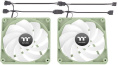 Вентилятор для корпуса Thermaltake CT120 Sync Matcha Reverse ARGB 120х120x25 зеленый 4-pin 31.2дБ упак.:2шт CL-F200-PL12MG-A Ret