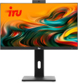 Моноблок IRU Tactio 23IP 23.8" Full HD i3 14100 (3.5) 16Gb SSD480Gb UHDG 730 Windows 11 Pro 64 WiFi BT 120W Cam черный 1920x1080 (RUS)