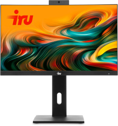 Моноблок IRU Tactio 23IP 23.8" Full HD i3 14100 3.5 16Gb SSD480Gb UHDG 730 Windows 11 Pro 64 WiFi BT 120W Cam черный 1920x1080 RUS (2186216)