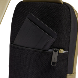 Рюкзак слинг Piquadro Corner 2.0 CA6466C2OW/VE3 хаки полиуретан