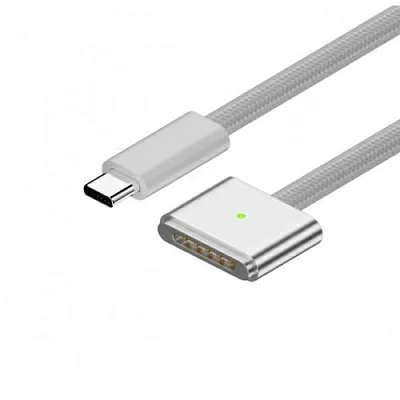 KS-is KS-806gen3-W-2 Кабель для зарядки USB-C M Magsafe 2 F, 2м белый