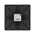 Решетка для вентилятора с фильтром 120x120 ExeGate EG-120PSFB (120x120 мм, пластиковая, квадратная, с пылевым фильтром, черная) EX295256RUS