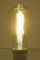 Умная лампа Hiper IoT ST64 Filament Vintage E27 7Вт 600lm Wi-Fi HI-ST64FIV