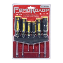 Набор отверток РемоКолор Ultra, 6 пр., 33-2-506