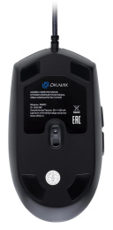 Мышь проводная GMNG XM002, игровая, оптическая, USB, 7200dpi, черный