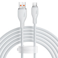 Кабель Baseus P10355703221-B2 Pudding Series Fast Charging USB to Type-C 100W 2m Stellar White CB000054