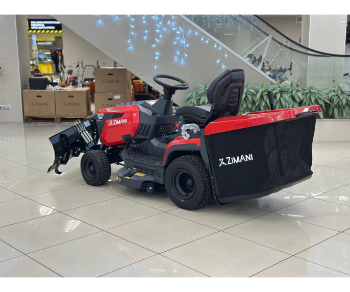 Снегоуборочный трактор ZimAni TC92HL с отвалом TC92HL+GSB122