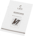 Духовой шкаф электрический LEX EDM 4570 BL,  53л,  дверца с 2 стеклами,  стекло черное