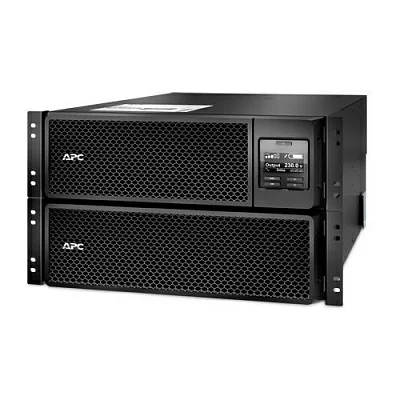 Источник бесперебойного питания для персональных компьютеров и серверов APC Smart-UPS SRT RM, 8000VA/8000W, On-Line, Extended-run, Rack 6U (Tower convertible), Pre-Inst. Web/SNMP, with PC Business, Black