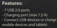 Концентратор D-Link DUB-H7/F1A, 7-ми портовый USB 2.0 концентратор, скорость до 480 Мбит/с